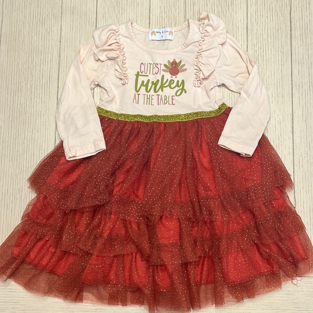 GIRLS THANKSGIVING DRESS